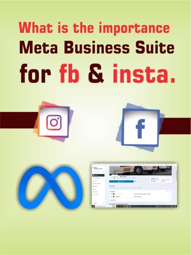 What is the importance Meta Business Suite for fb & insta. What is the importance Meta Business Suite for fb & insta.