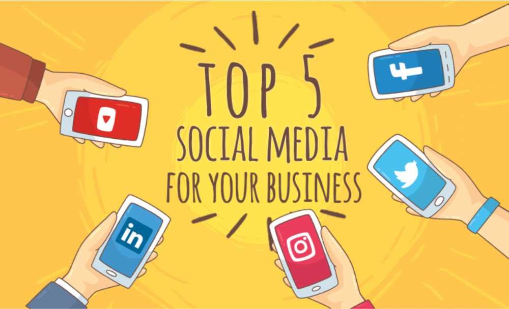 List of Top 5 Social Media to Help Your Businesses