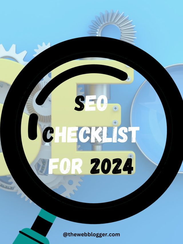 SEO Checklist for 2024