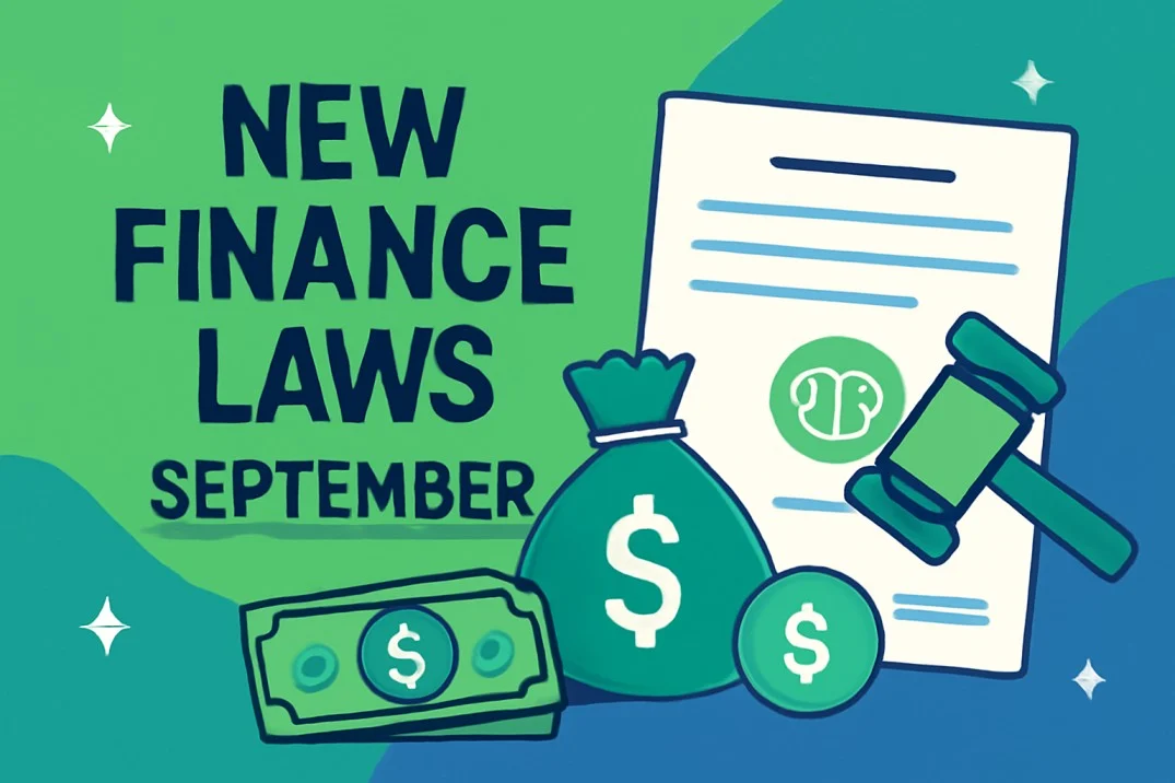 New finance laws September: what’s really changing New finance laws September: what’s really changing