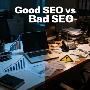 Good SEO vs Bad SEO on Google: The Real Difference That Shapes Your Ranking