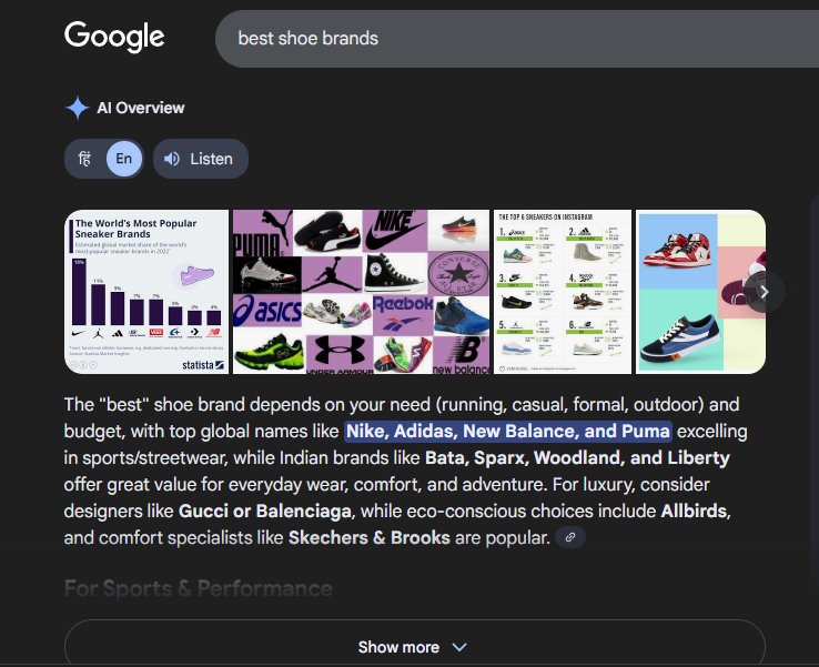 example image for Traffic KPIs are Replaced by Visibility KPIs for Seo trends ,website traffic and Ai
