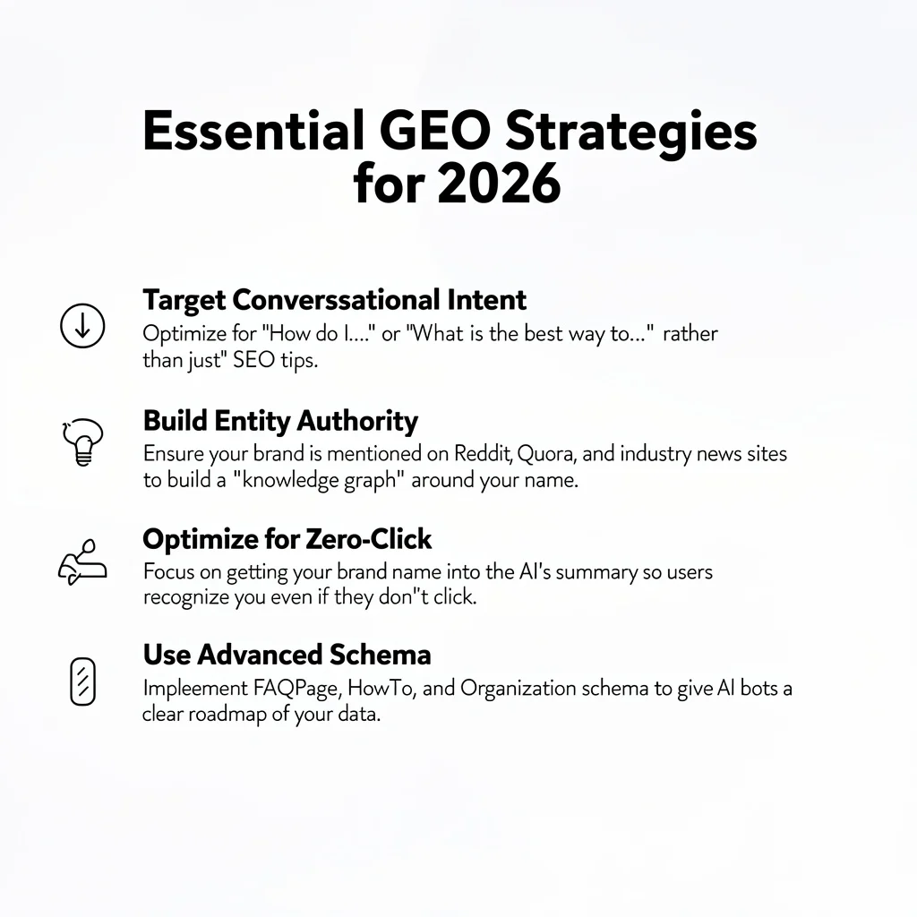 Essential GEO SEO strategies